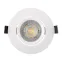 Светильник встраиваемый IP20 10 Вт GU5.3 LED бел. пластик DENKIRS DK3020-WH