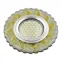 Светильник декор.встр Luciole DLS-L139 GU5.3 GLASSY/GOLD GU5.3 доп.LED подсветка 3Вт, стекл,зерк./прозр.+светло-желтый. | UL-00003872 | Fametto