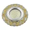Светильник декор.встр Luciole DLS-L149 GU5.3 GLASSY/LIGHT GOLD GU5.3 доп.LED подсветка 3Вт, стекл,зерк./прозр.+светло-желтый. | UL-00003903 | Fametto