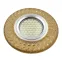 Светильник декор.встр Luciole DLS-L144 GU5.3 GLASSY/GOLD GU5.3 доп.LED подсветка 3Вт, стекл,зерк./светло-желтый. | UL-00003888 | Fametto