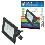 Прожектор светодиодный ULF-Q513 10W/RED IP65 220-240В BLACK  10вт, красный свет, черный | UL-00005810 | Volpe