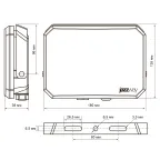 Прожектор светодиодный ДО-100w OPAL 6500K 9000Лм IP65 JazzWay