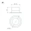 Светильник светодиодный MS-BREEZE-BUILT-R125-16W Warm3000 (WH, 90 deg, 230V) (ARL, IP20 металл, 3 года)