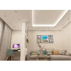 Светильник встраиваемый IP20 10 Вт GU5.3 LED бел./черн. пластик DENKIRS DK3061-WH+BK