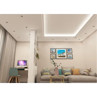 Светильник встраиваемый IP20 10 Вт GU5.3 LED бел./черн. пластик DENKIRS DK3061-WH+BK