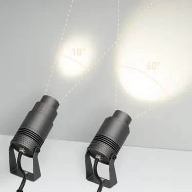 Светильник ALT-RAY-ZOOM-R61-12W Warm3000 (DG, 10-60 deg, 230V) (ARL, IP67, металл, 3 года)