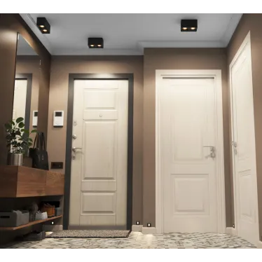 Светильник накладной IP20 10 Вт GU5.3 LED черн./бронзовый пластик DENKIRS DK3085-BK+BR