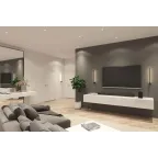 Светильник встраиваемый IP20 10 Вт GU5.3 LED бел. пластик DENKIRS DK3055-WH