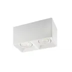 Светильник накладной IP20 10 Вт GU5.3 LED бел. пластик DENKIRS DK3035-WH