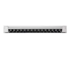 Светильник светодиодный трековый линейный на шинопровод ДПО-4230R 30W 4000K 2400Лм24° WH белый IP40 480mm Jazzway