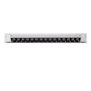 Светильник светодиодный трековый линейный на шинопровод ДПО-4230R 30W 4000K 2400Лм24° WH белый IP40 480mm Jazzway