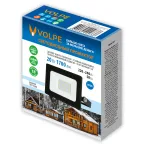Прожектор светодиодный 20 Вт Дневной свет 6500К Корпус черный TM Volpe ULF-Q519 20W/6500K IP65 220-240V BLACK