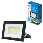 Прожектор светодиодный 30 Вт 12/24/36 В 6500K ULF-F70 30W/6500K IP65 12/24/36V BLACK