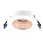 Светильник встраиваемый IP20 10 Вт GU5.3 LED бел./бронзовый пластик DENKIRS DK3061-WBR