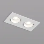 Светильник встраиваемый IP20 10 Вт GU5.3 LED бел./бел. пластик DENKIRS DK3072-WH