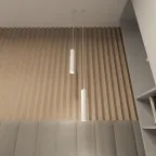 Светильник подвесной IP20 15 Вт GU10 бел. алюм. DENKIRS DK4050-WH