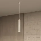 Светильник подвесной IP20 15 Вт GU10 бел. алюм. DENKIRS DK4050-WH