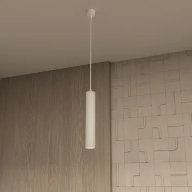 Светильник подвесной IP20 15 Вт GU10 бел. алюм. DENKIRS DK4050-WH