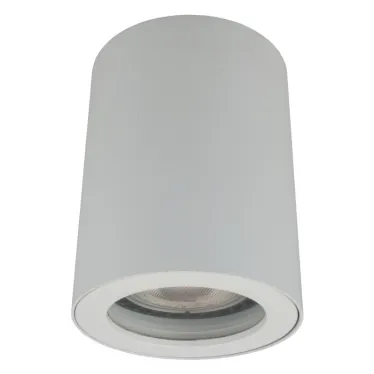 Светильник накладной влагозащ. IP44 15 Вт GU10 бел. алюм. DENKIRS DK3007-WH