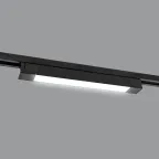 Светильник-прожектор ULB-Q281 20W/4000K BLACK светодиодный трековый Линейный 1600 Лм Белый свет (4000К) Корпус черный ТМ Volpe