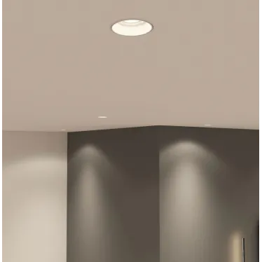 Светильник встраиваемый IP20 10 Вт GU5.3 LED бел. пластик DENKIRS DK3055-WH