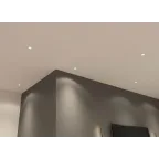 Светильник встраиваемый IP20 10 Вт GU5.3 LED бел. пластик DENKIRS DK3055-WH