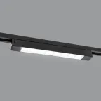 Светильник-прожектор ULB-Q282 20W/4000K BLACK светодиодный трековый Линейный 1600 Лм Белый свет (4000К) Корпус черный ТМ Volpe