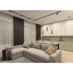 Светильник трековый IP20 15 Вт GU10 черн. алюм. DENKIRS DK6202-BK