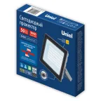 Прожектор светодиодный 50 ВтДневной свет 6500K) Корпус серый TM Uniel ULF-F23-50W/6500K IP65 160-240V GREY