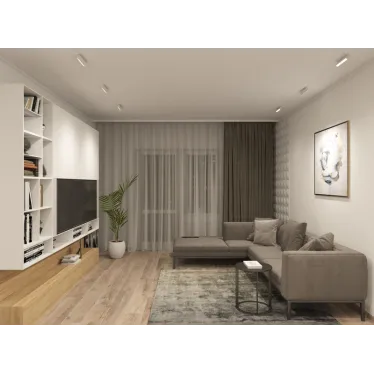 Светильник поворотный матовый SMART 9 Вт DIM 3000 К-6000 К бел. DENKIRS DK8009-WH