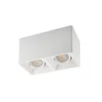 Светильник накладной IP20 10 Вт GU5.3 LED бел. пластик DENKIRS DK3035-WH