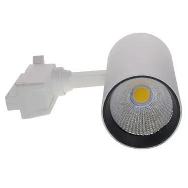 Светильник-прожектор ULB-Q277 30W/4000К WHITE светодиодный трековый 2300 Лм Белый свет (4000К) Корпус белый ТМ Volpe¶
