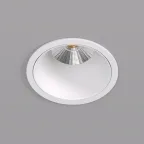 Светильник встраиваемый IP20 12 Вт LED 3000 К бел. алюм. DENKIRS DK4500-WH