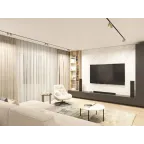 Светильник акцентный SMART SPOT DOUBLE 2х9 Вт DIM 3000 К-6000 К матов. зол. с черн. DENKIRS DK8012-BG