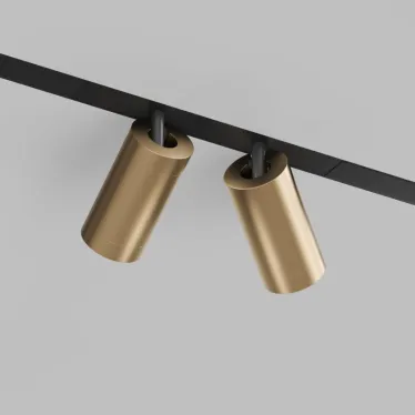 Светильник акцентный SMART SPOT DOUBLE 2х9 Вт DIM 3000 К-6000 К матов. зол. с черн. DENKIRS DK8012-BG