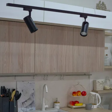 Светильник-прожектор ULB-Q276 25W/3000К BLACK светодиодный трековый 2200 Лм Теплый белый свет (3000К) Корпус черный ТМ Volpe