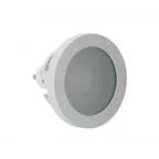 Светильник встраиваемый влагозащ. IP44 50 Вт GU10 бел. алюм. DENKIRS DK3012-WH
