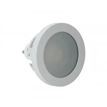 Светильник встраиваемый влагозащ. IP44 50 Вт GU10 бел. алюм. DENKIRS DK3012-WH
