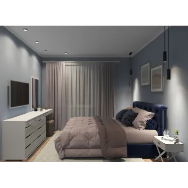 Светильник встраиваемый IP20 50 Вт GU10 черн. алюм. DENKIRS DK2401-BK