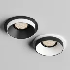 Светильник встраиваемый IP20 50 Вт GU10 черн. алюм. DENKIRS DK2401-BK