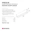 Светильник линейный SMART LINEAR 9 Вт DIM 3000 К-6000 К черн. DENKIRS DK8003-BK