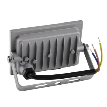 Прожектор светодиодный 10 Вт Зеленый свет Корпус серый TM Volpe ULF-Q516 10W/GREEN IP65 220-240В GREY