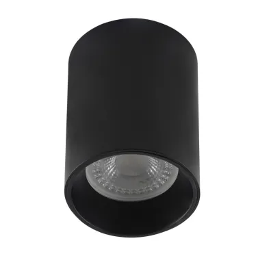 Светильник накладной IP20 10 Вт GU5.3 LED черн. пластик DENKIRS DK3110-BK