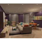 Светильник встраиваемый влагозащ. IP44 15 Вт GU10 бел. алюм. DENKIRS DK2403-WH
