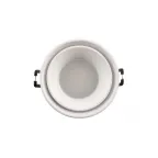 Светильник встраиваемый влагозащ. IP44 15 Вт GU10 бел. алюм. DENKIRS DK2403-WH