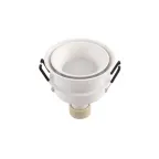 Светильник встраиваемый влагозащ. IP44 15 Вт GU10 бел. алюм. DENKIRS DK2403-WH