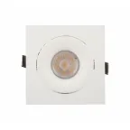 Светильник встраиваемый IP20 50 Вт GU10 бел. алюм. DENKIRS DK2121-WH