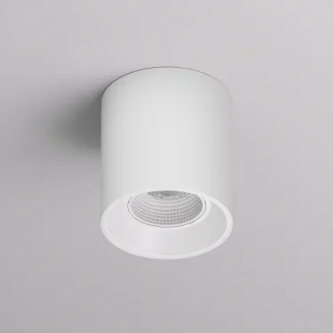 Светильник накладной IP20 10 Вт GU5.3 LED бел./бел. пластик DENKIRS DK3090-WH