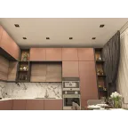 Светильник встраиваемый IP20 50 Вт GU10 черн. алюм. DENKIRS DK2121-BK