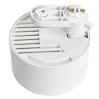 Светильник трековый на шинопровод ДПО GX70 без лампы белый